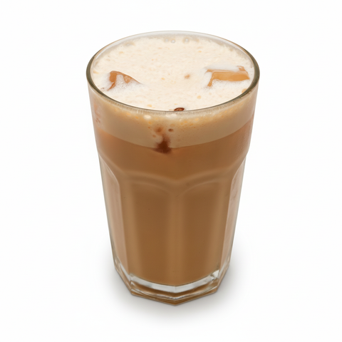 Salted Caramel Iced Latte