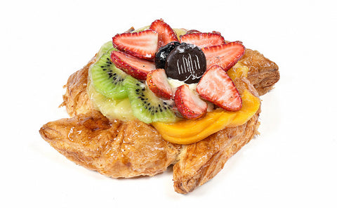 Viennoiserie aux fruits framboises
